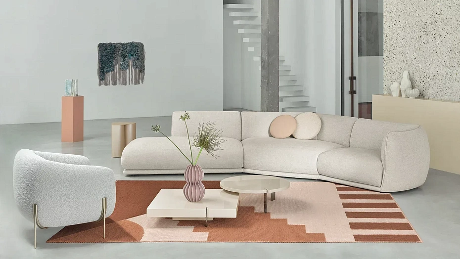 Модульный диван Saba Vela Piping - фото-6 | interior market