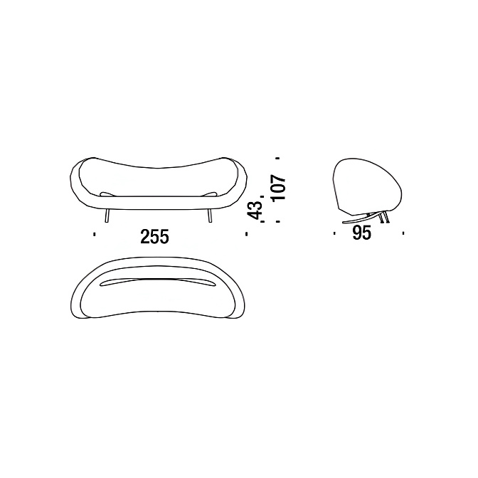 Диван Moroso Victoria and Albert - фото-3 | interior market