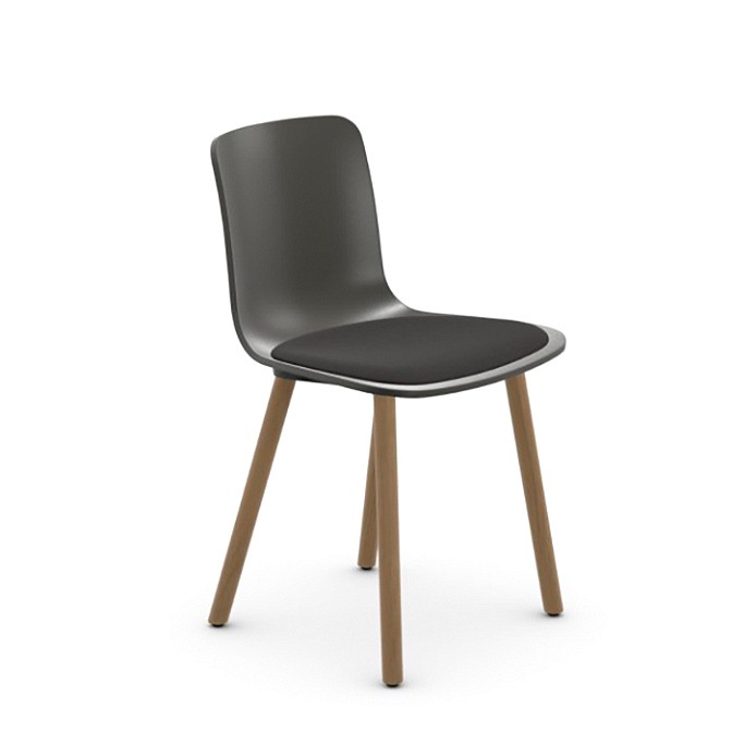 Обеденный стул Vitra Hal Re Wood - фото-1 | interior market