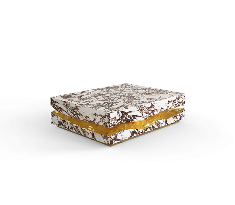 Стол Boca do Lobo Quarry Calacatta Violla Marble Center Table - фото-2 | interior market