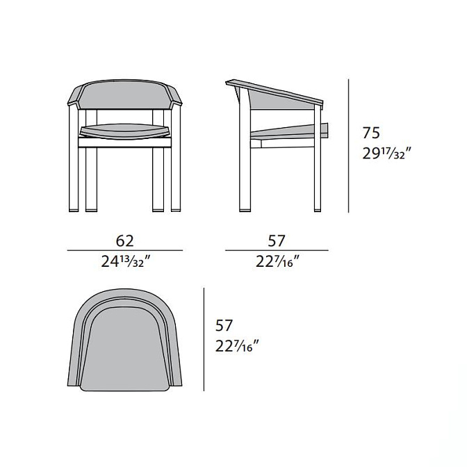 Обеденный стул Turri Lynn - фото-8 | interior market