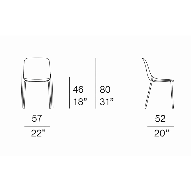 Стул для улицы Paola lenti IOLE - фото-4 | interior market