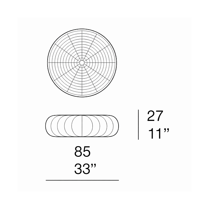 Пуф для улицы Paola lenti SHELL - фото-6 | interior market