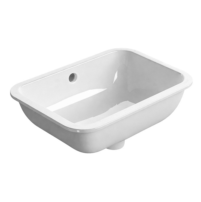 Раковина встраиваемая с донным клапаном и креплением GSI Pura  - фото-1 | interior market