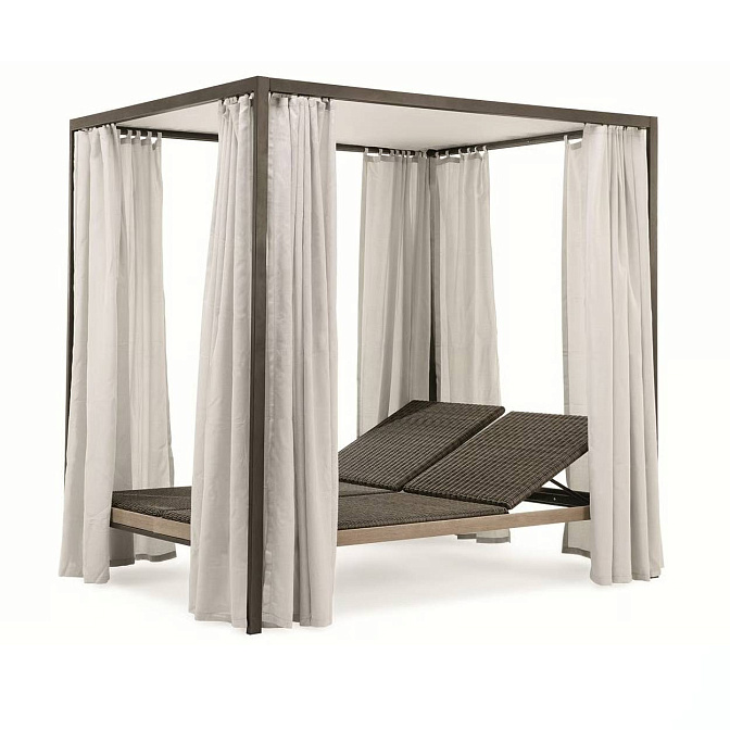 Уличная кровать-шезлонг Ethimo Allaperto Mountain Etwick - фото-1 | interior market