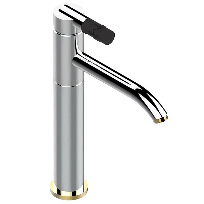 Смеситель для раковины THG Bambou Black Crystal - фото-1 | interior market