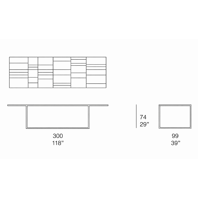 Обеденный стол Paola lenti Sciara - фото-5 | interior market