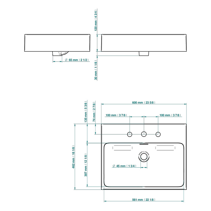Раковина  THG  - фото-3 | interior market