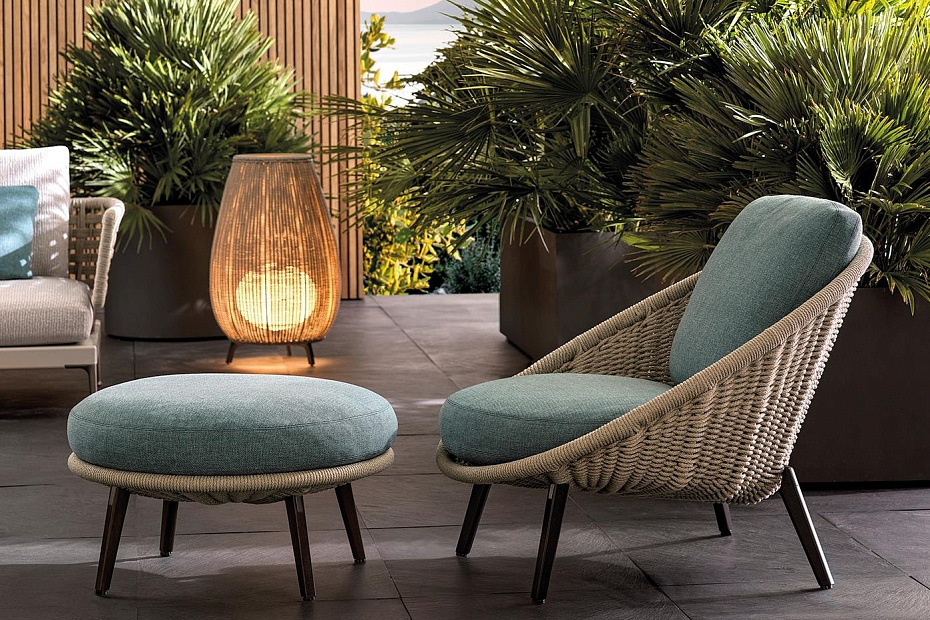 Кресло для улицы Minotti Lido Cord Outdoor - фото-2 | interior market