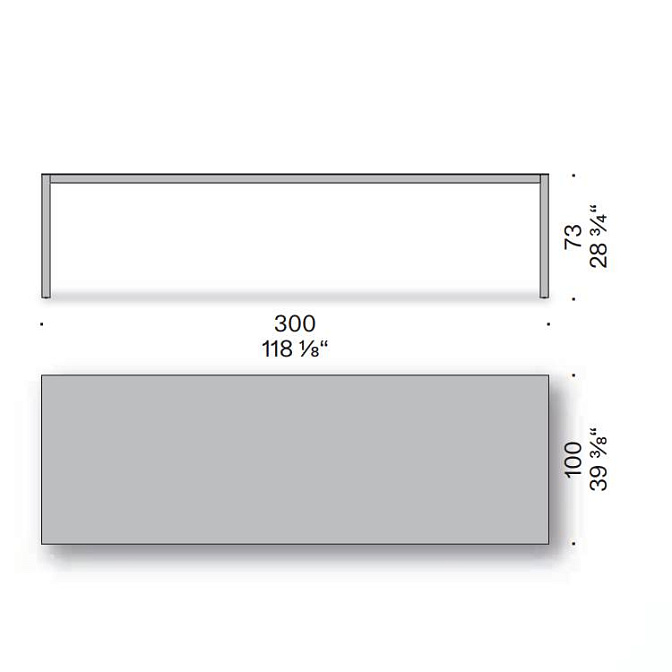Обеденный стол De Padova Shadow - фото-3 | interior market