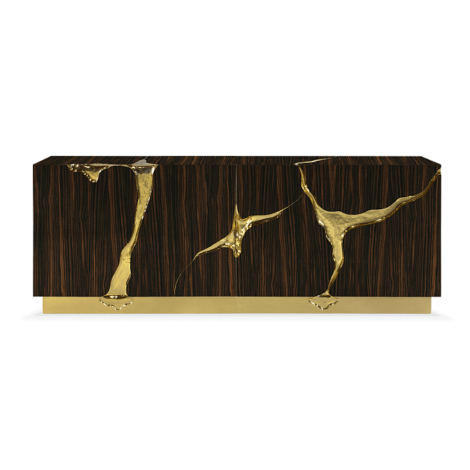 Комод Boca do Lobo Lapiaz Ebony - фото-1 | interior market