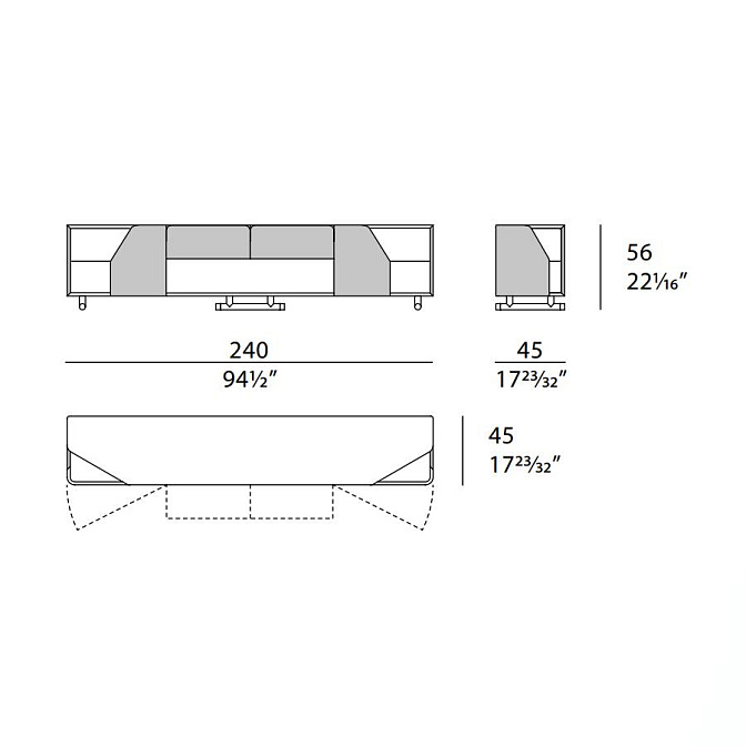 Тумба под ТВ Turri Vine - фото-5 | interior market