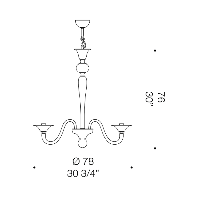 Потолочный светильник  De Majo 7079 K6 - фото-2 | interior market