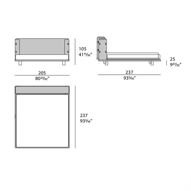 Кровать Turri ATELIER - фото-7 | interior market