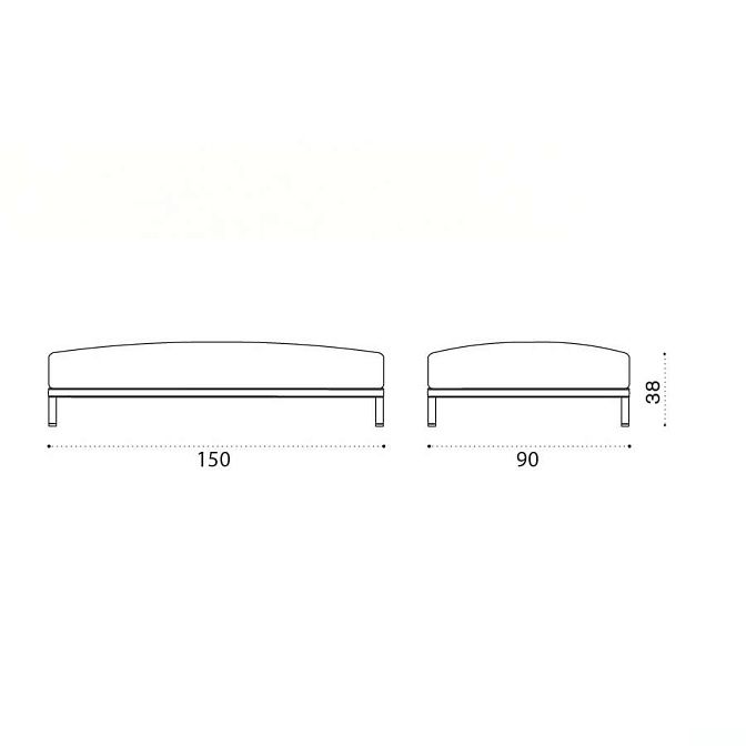 Пуф для улицы Ethimo Baia Rope - фото-2 | interior market