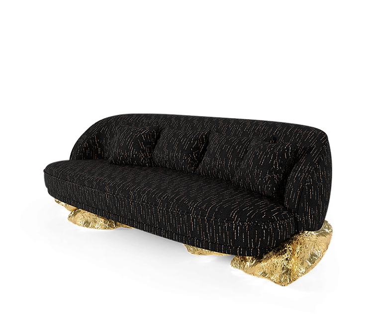 Диван Boca do Lobo Angra Black Sofa - фото-2 | interior market