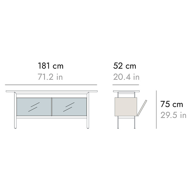 Комод PUNT Chicago - фото-2 | interior market