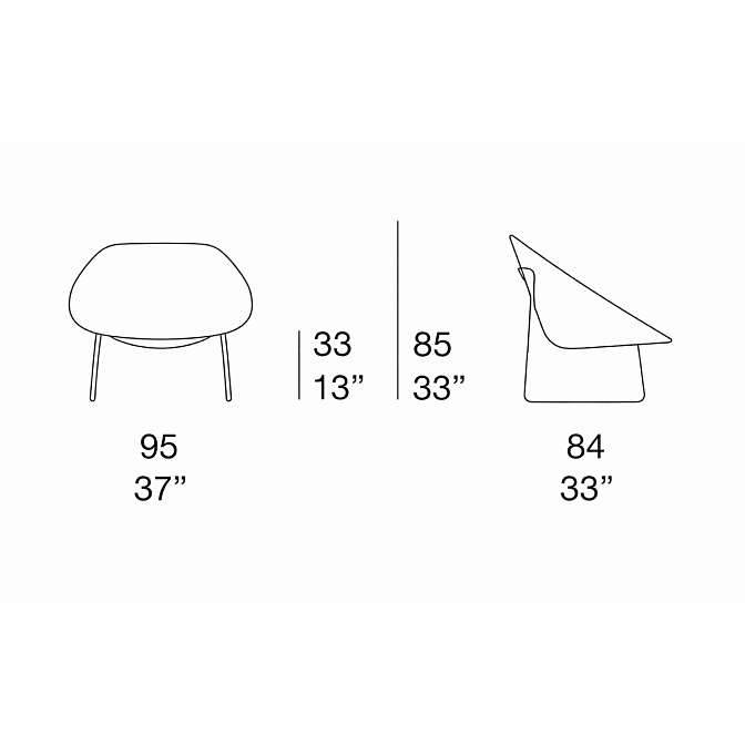 Кресло Paola lenti Shito - фото-4 | interior market