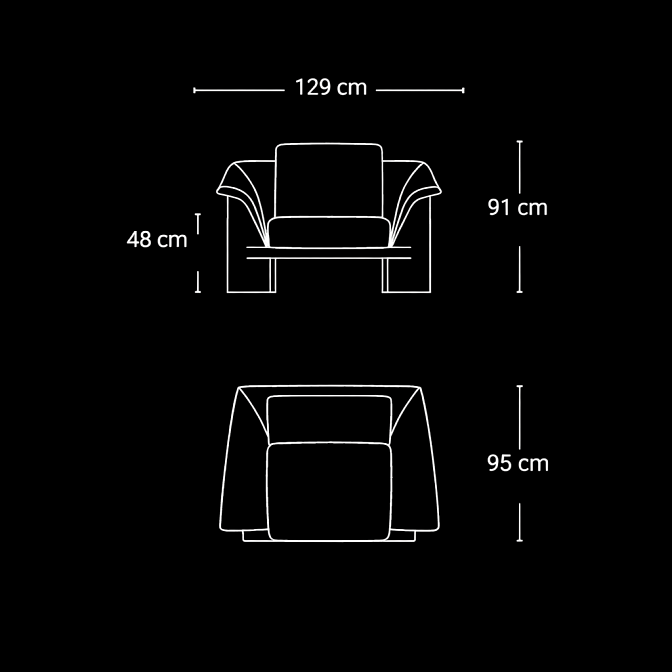 Кресло Neutra La Grande Muraglia - фото-2 | interior market