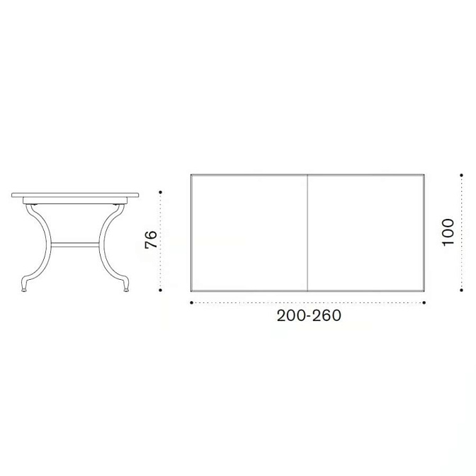 Стол обеденный Ethimo Elisir - фото-2 | interior market