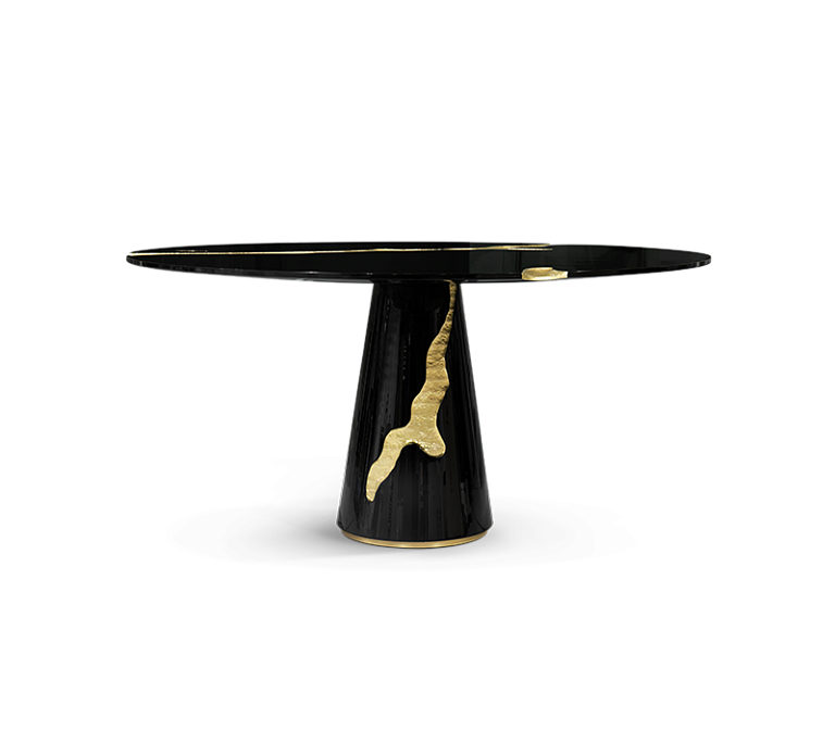 Обеденный стол Boca do Lobo Lapiaz Black Dining Table - фото-3 | interior market