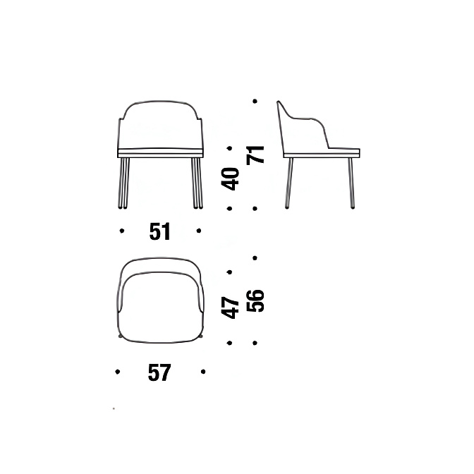 Кресло Moroso Precious - фото-4 | interior market