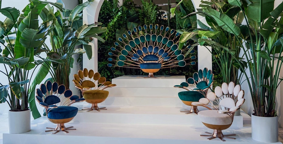 Кресло Visionnaire By Ipe Cavalli Pavone Throne - фото-4 | interior market