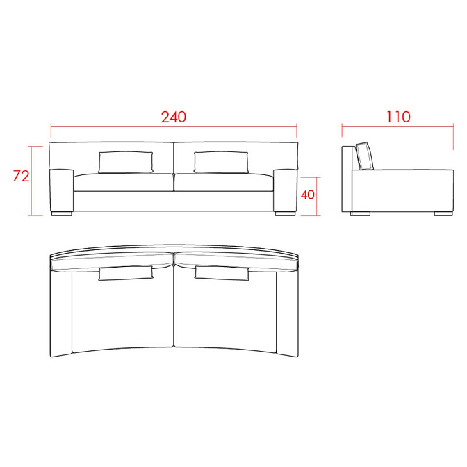 Диван JNL Don Juan - фото-3 | interior market