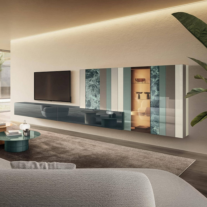Стенка под ТВ Lago N.O.W. - фото-1 | interior market