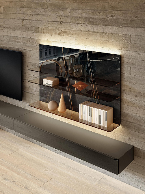 Стенка под ТВ Lago Glasserie - фото-2 | interior market