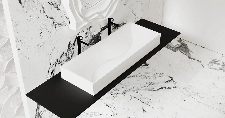 Раковина накладная матовая SALINI SONATA - фото-9 | interior market