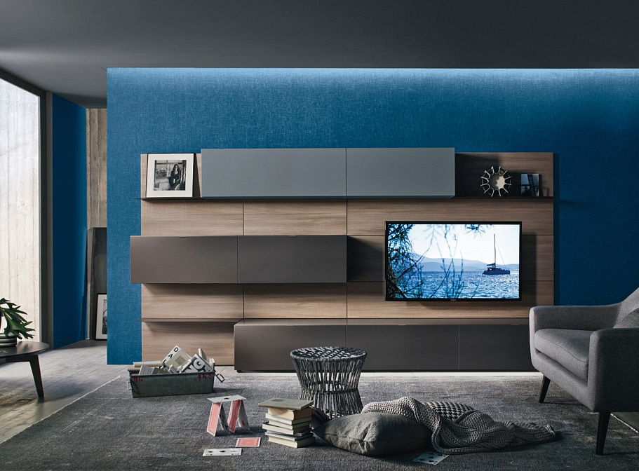 Стенка под ТВ Sangiacomo Lampo Boiserie - фото-1 | interior market Стенка под ТВ Sangiacomo Lampo Boiserie - фото-1 | interior market