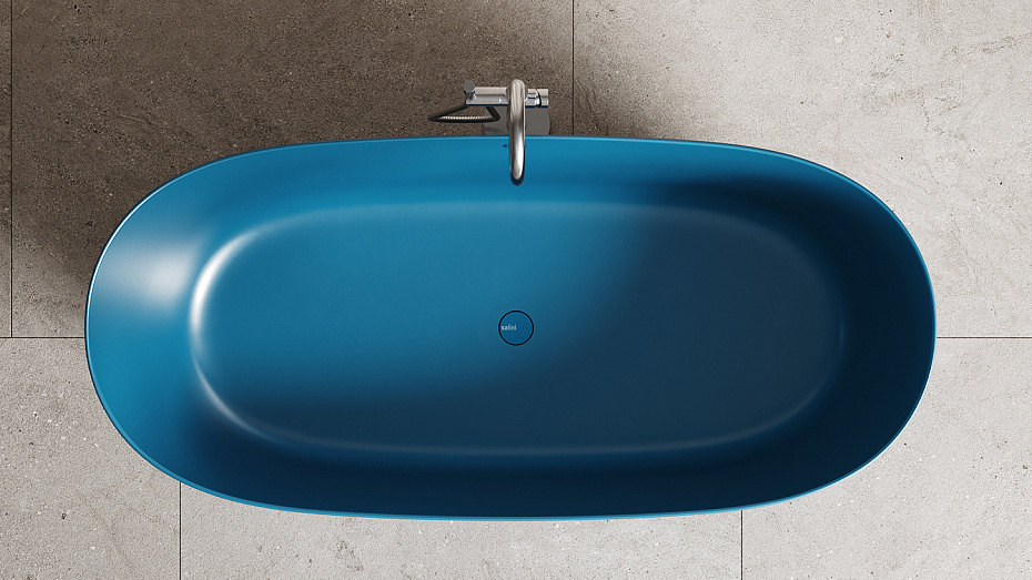 Отдельностоящая ванна SALINI SOFIA LIGHT с переливом - фото-3 | interior market