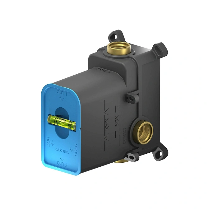 Внутренняя часть встраиваемого смесителя для душа с переключателем на 2 выхода ZUCCHETTI R96725 - фото-1 | interior market