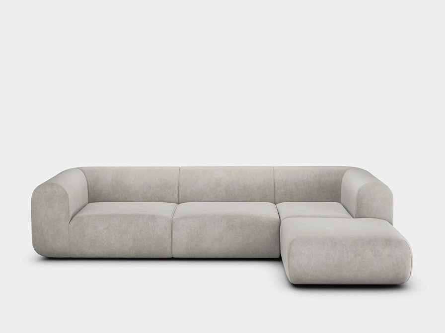 Модульный диван Tom Dixon Plump Left Arm & Right Facing Chaise Longue Modular Sofa - фото-5 | interior market