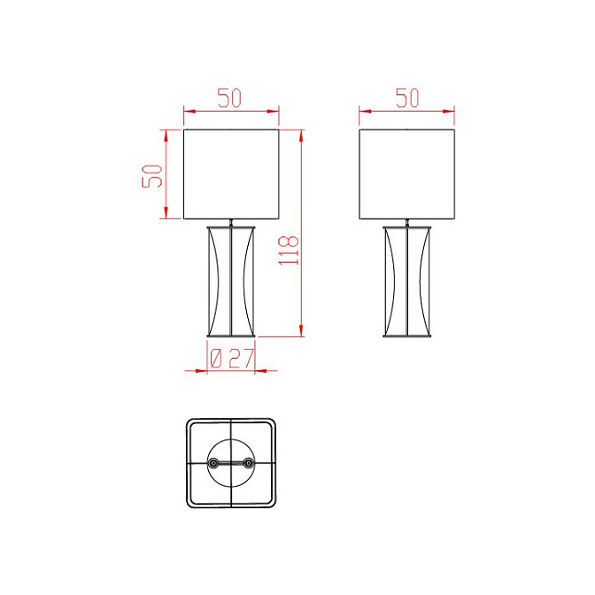 Настольная лампа JNL Lutice - фото-2 | interior market