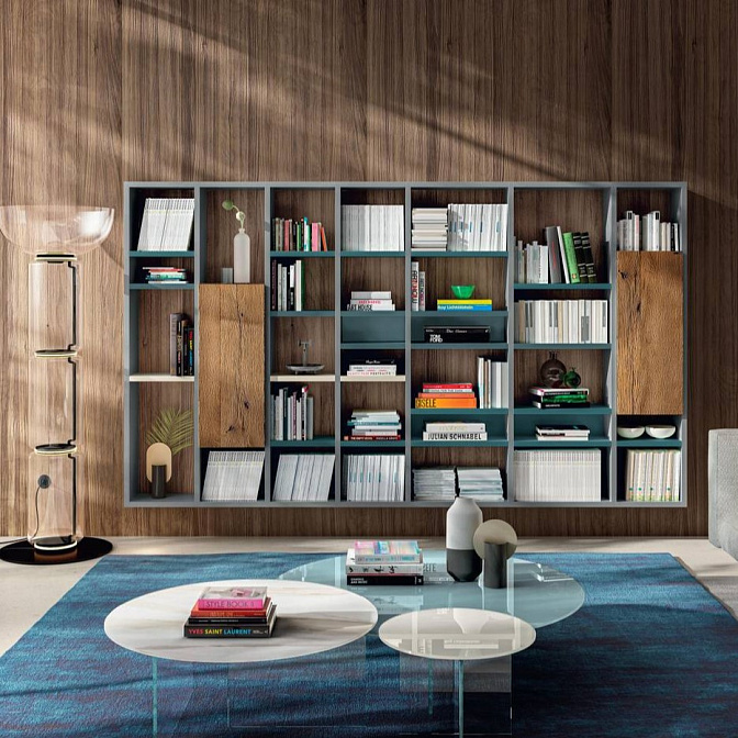 Модульный настенный стеллаж Lago 30mm - фото-1 | interior market