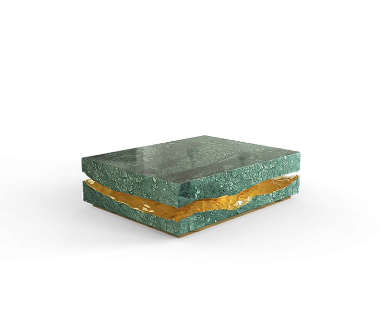 Журнальный столик Boca do Lobo Quarry Guatemala Marble Center Table - фото-3 | interior market