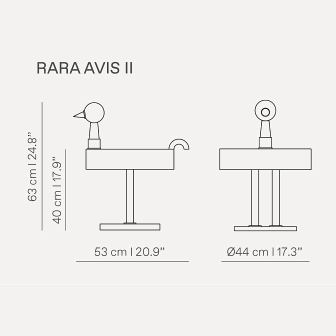 Журнальный столик NOMON Rara Avis - фото-7 | interior market