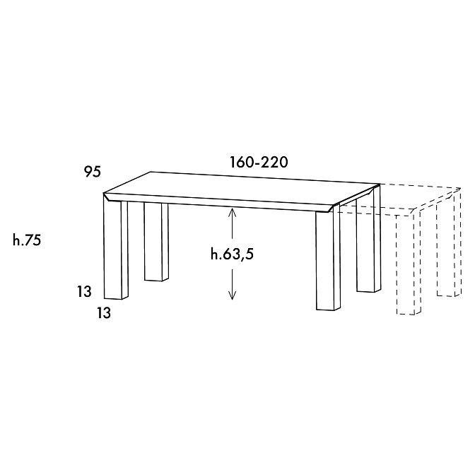 Обеденный стол Olivieri Ambrogio - фото-9 | interior market