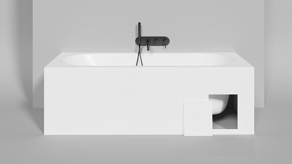 Встраиваемая ванна SALINI ORNELLA KIT 160x70 - фото-5 | interior market