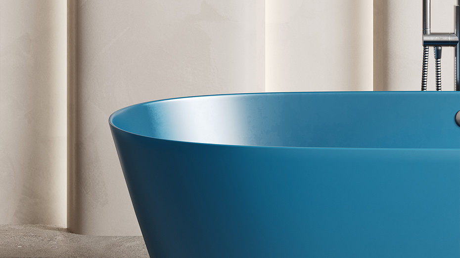 Отдельностоящая ванна SALINI SOFIA LIGHT с переливом - фото-2 | interior market
