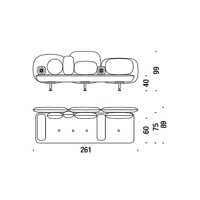 Диван Moroso My Beautiful Backside - фото-5 | interior market