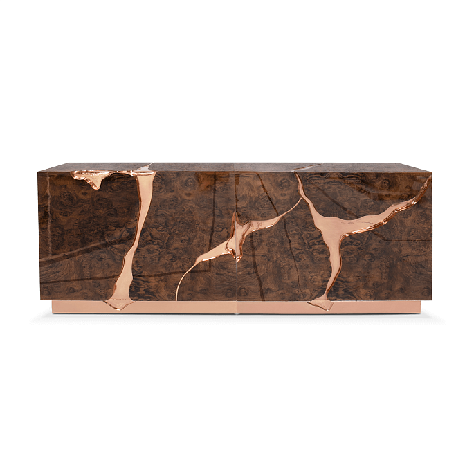 Комод Boca do Lobo Lapiaz Rose Gold - фото-1 | interior market