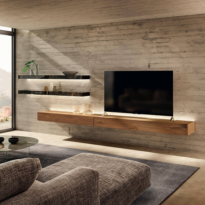 Стенка под ТВ Lago Dub - фото-1 | interior market