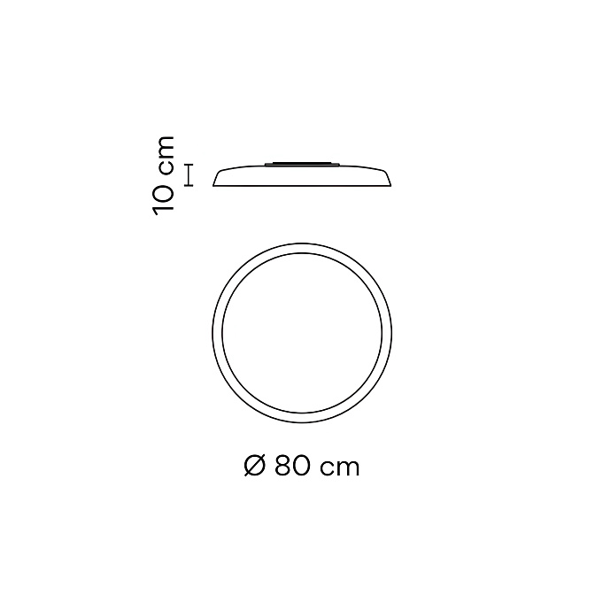 Потолочный светильник  Vibia Bigger - фото-3 | interior market