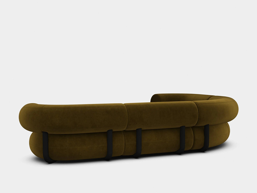 Модульный диван Tom Dixon Fat Right Corner Modular Sofa - фото-5 | interior market