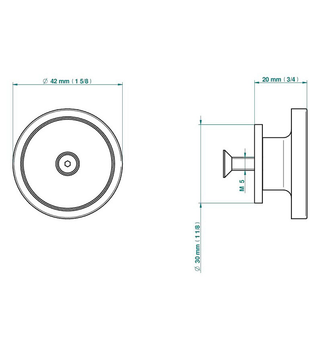 Дверная ручка THG ZOOM.7 - фото-2 | interior market