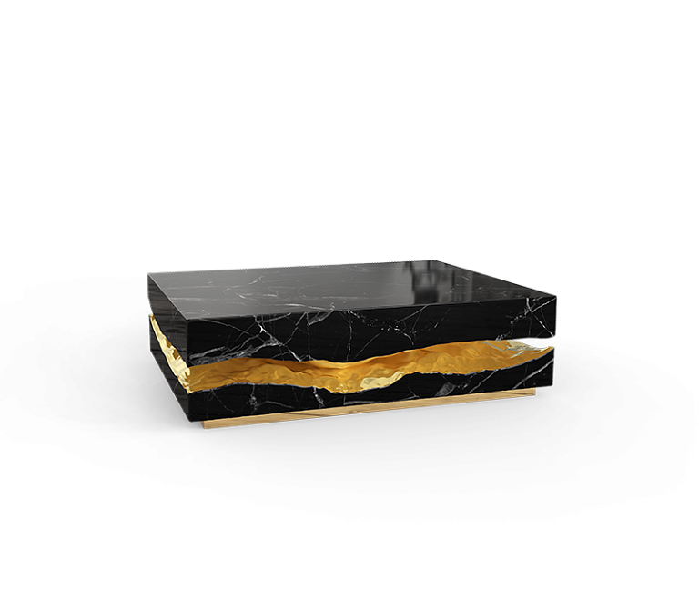 Журнальный столик Boca do Lobo Quarry Center Table - фото-3 | interior market