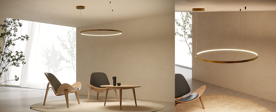 Потолочный светильник  Panzeri ZERO ROUND SMART - фото-3 | interior market